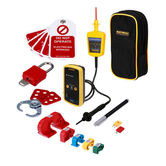 Martindale VIPDLOK150-S Voltage Indicator with Proving Unit and LOKKIT1 Kit