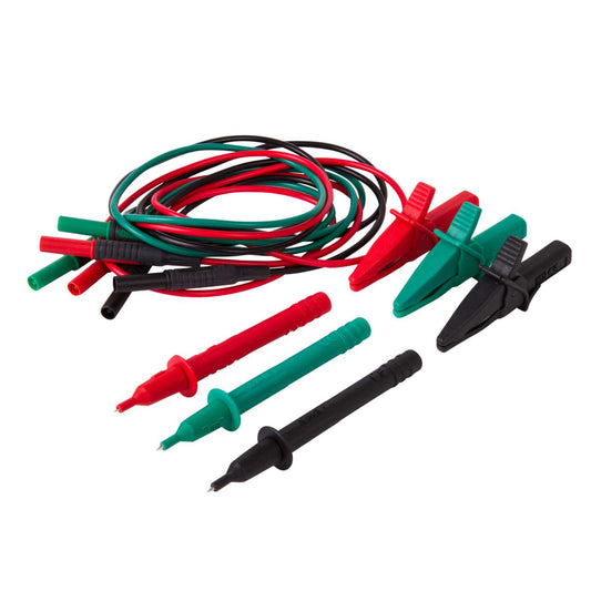 Martindale MARTL35 3 Wire Unfused Test Lead Set with Probes and Crocodile Clips