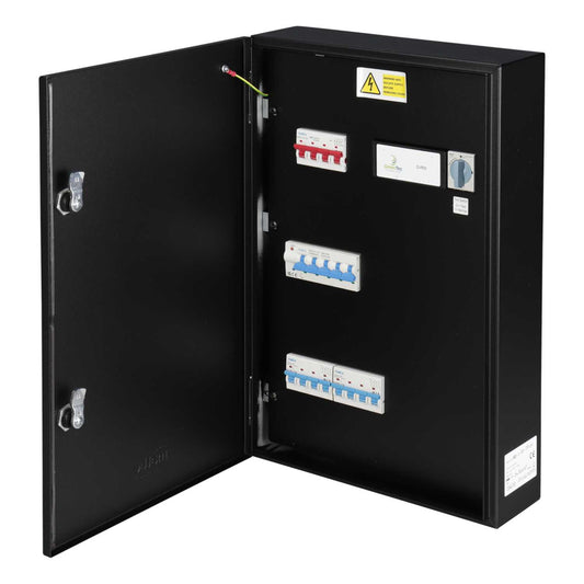 Matt:e ARD 63A 3 Phase O-PEN EV Connection Unit with 2 x 32A TPN MCBs