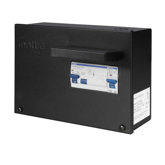 Matt:e Single Phase EV Voltage Monitor Protection Unit with Type B RCD