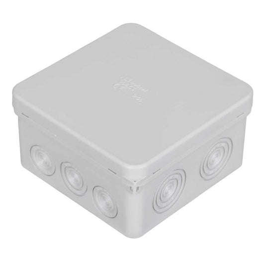MCG 94mm x 94mm x 50mm Plastic Adaptable Box Grey IP65