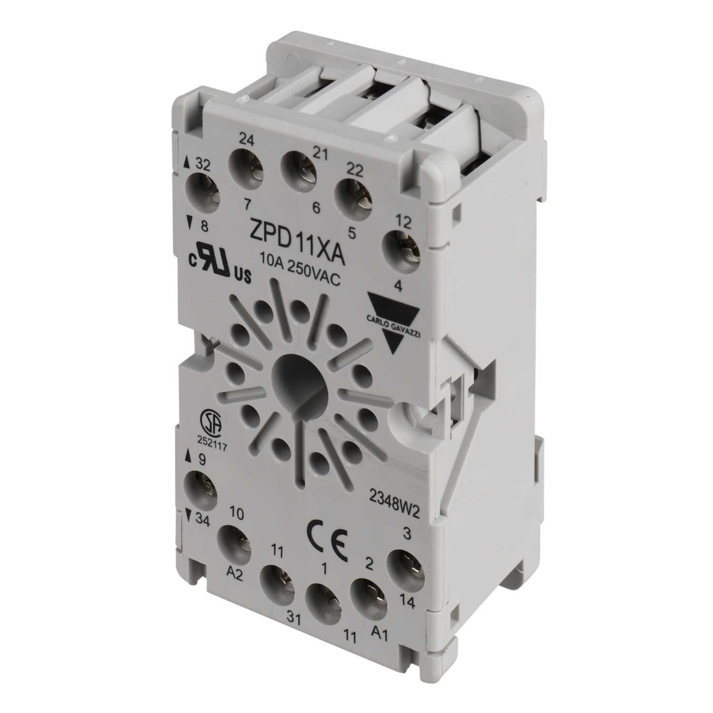Greenbrook 11 Pin Relay Base for PRR311 11 Pin Relays
