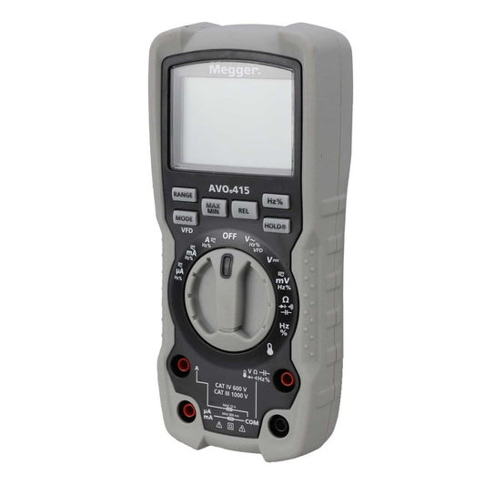Megger AVO415 Auto Ranging Trms Digital Multimeter with VFD Measurement