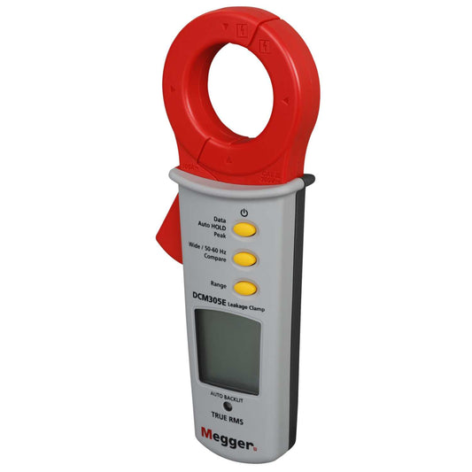 Megger DCM305E 100A True RMS Digital Earth Leakage Clamp Meter