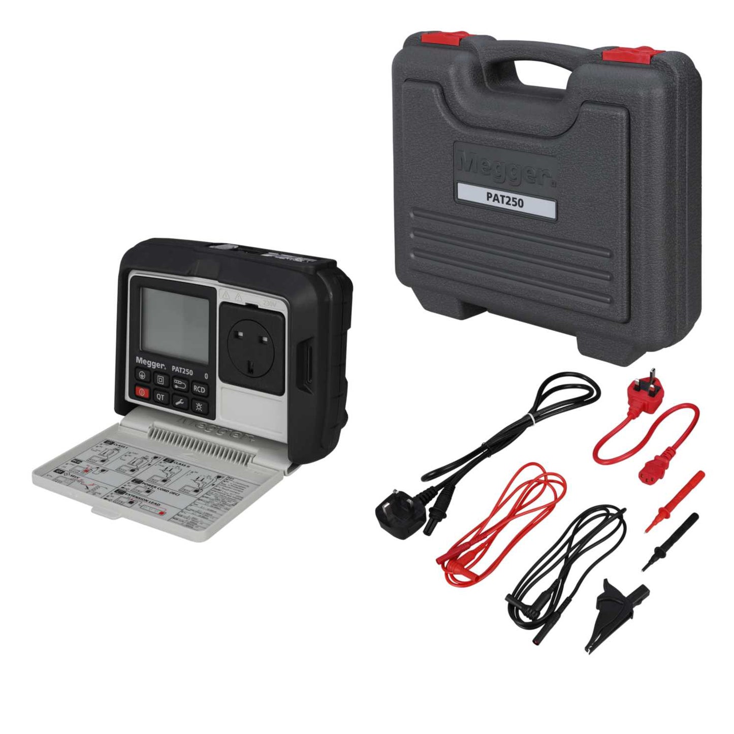 Megger PAT250SX Hand Held PAT Tester with CertSuite and Bluetooth