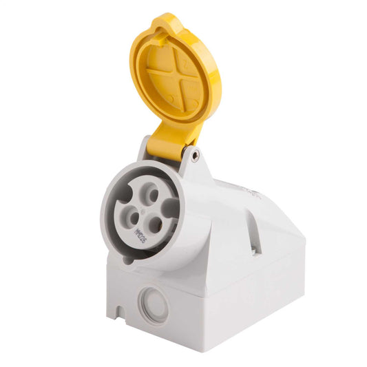 Mennekes 16A 2P+E 110V Wall Mounted Socket IP44