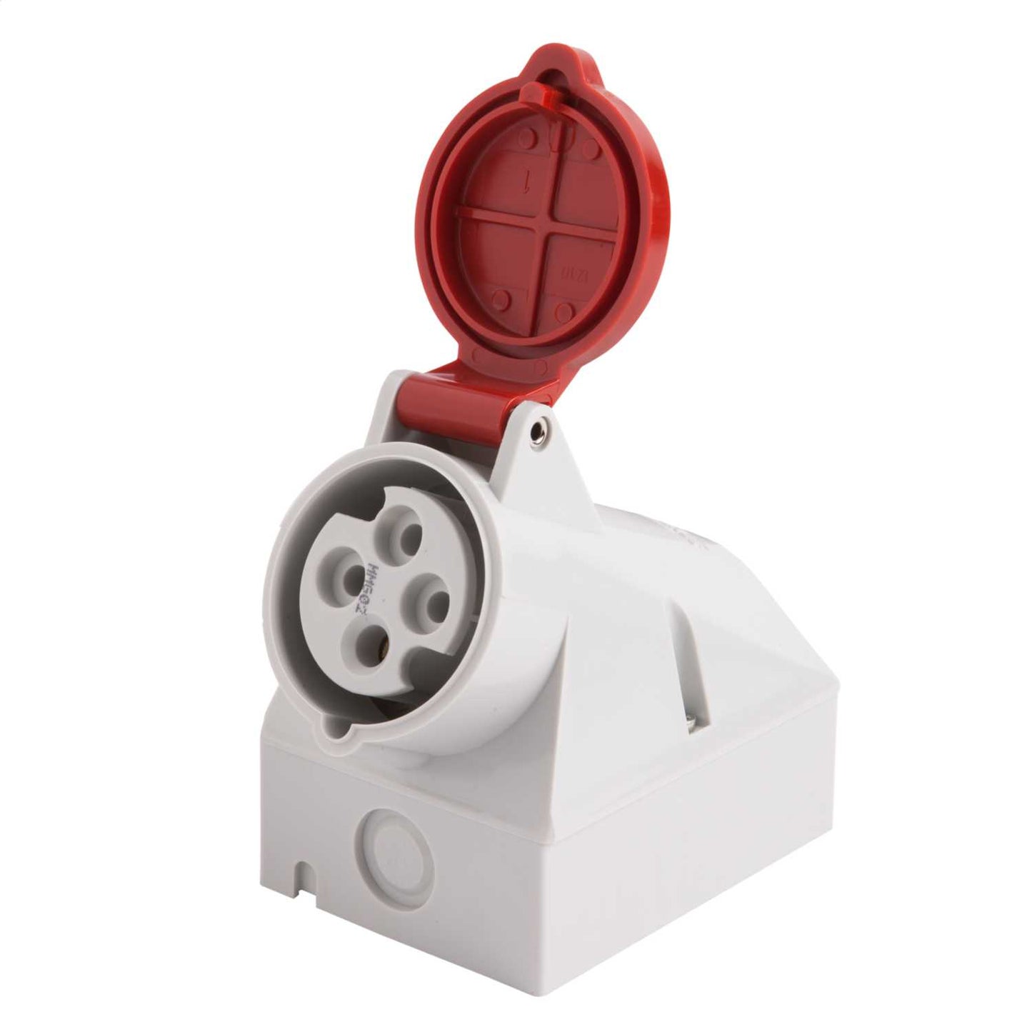 Mennekes 16A 3P+E 415V Wall Mounted Socket IP44