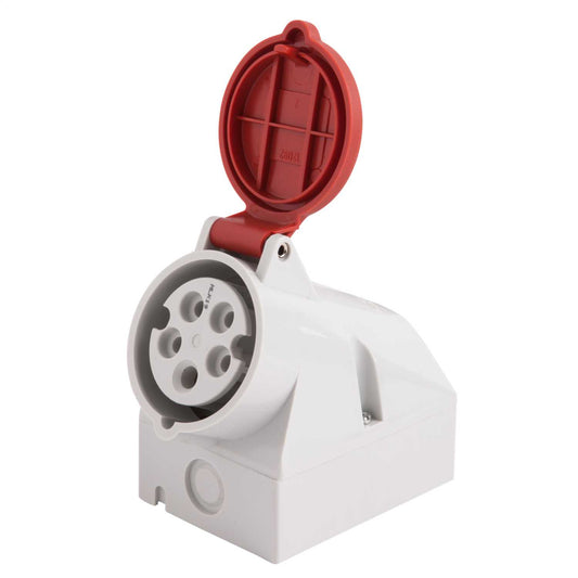 Mennekes 16A 3P+N+E 415V Wall Mounted Socket IP44