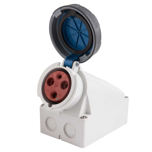 Mennekes 63A 2P+E 230V Wall Mounted Socket IP67