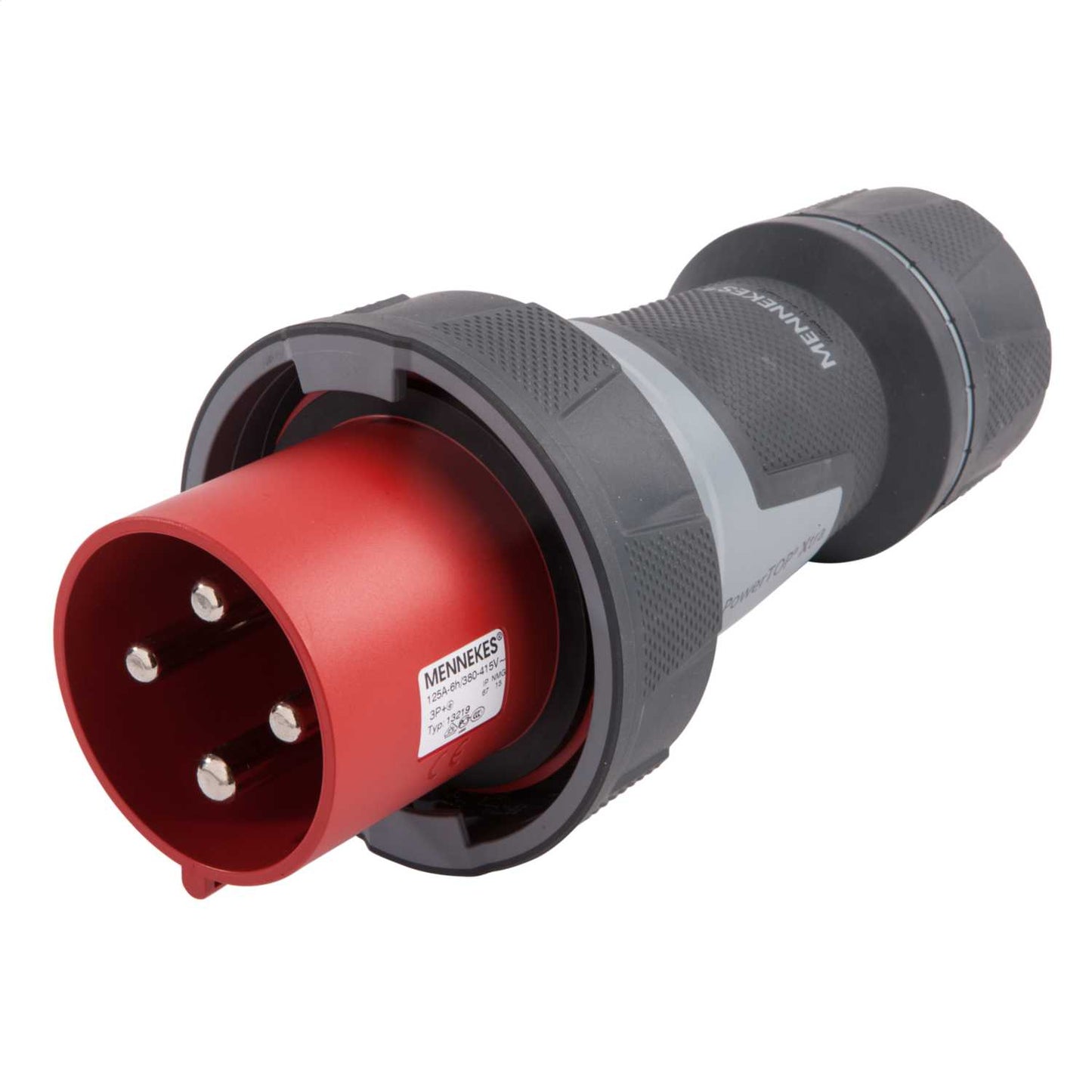 Mennekes PowerTOP Xtra 125A 3P+E 415V Plug IP67