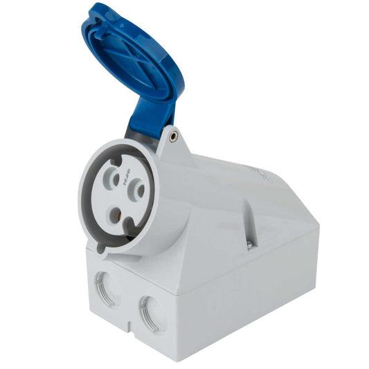 Mennekes 32A 2P+E 230V Wall Mounted Socket IP44