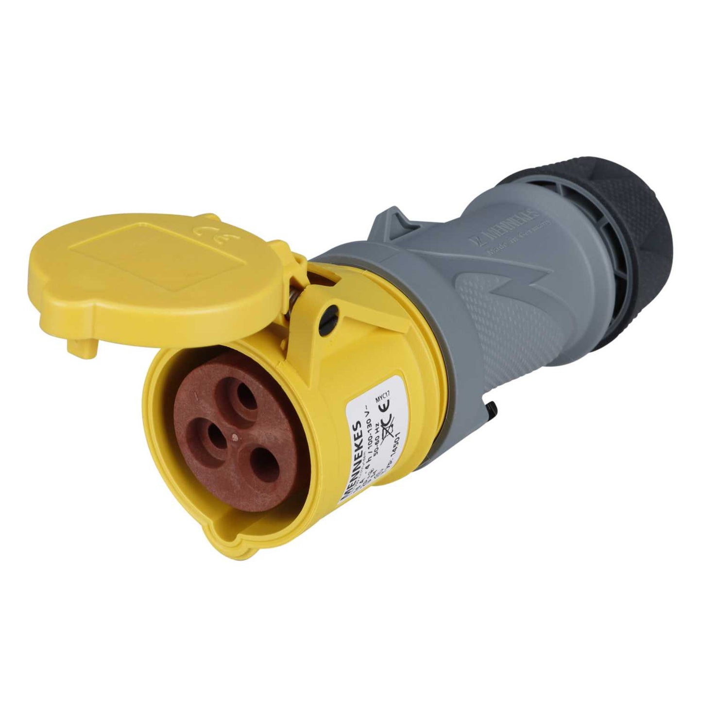 Mennekes PowerTOP 16A 2P+E 110V Coupler IP54
