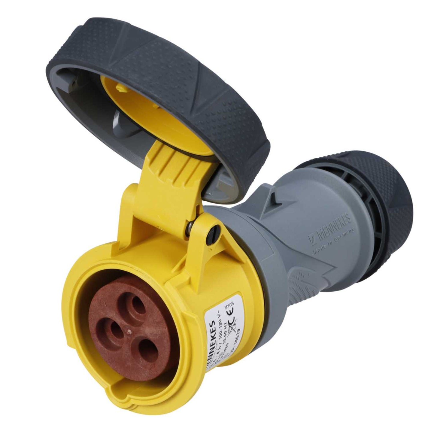 Mennekes PowerTOP Xtra 16A 2P+E 110V Coupler IP67