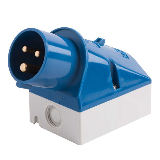 Mennekes 16A 2P+E 230V Wall Mounted Appliance Inlet IP44