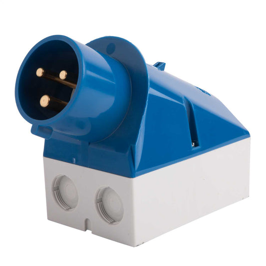 Mennekes 32A 2P+E 230V Wall Mounted Appliance Inlet IP44