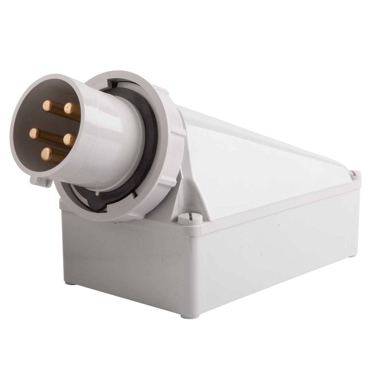Mennekes 125A 3P+N+E 415V Wall Mounted Appliance Inlet IP67
