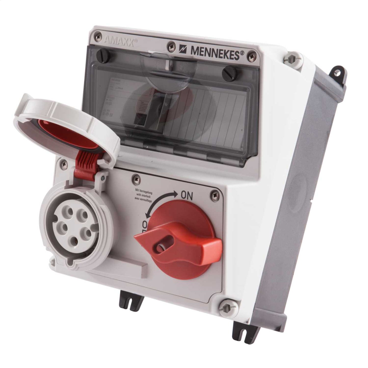 Mennekes Amaxx® 32A 3P+N+E 415V Combination Unit IP67