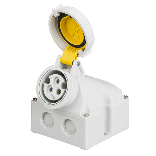 Mennekes 16A 2P+E 110V Wall Mounted Socket IP67