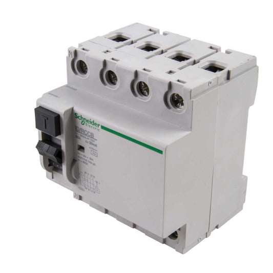 Schneider Acti9 80A 4 Pole 30mA Type AC RCD