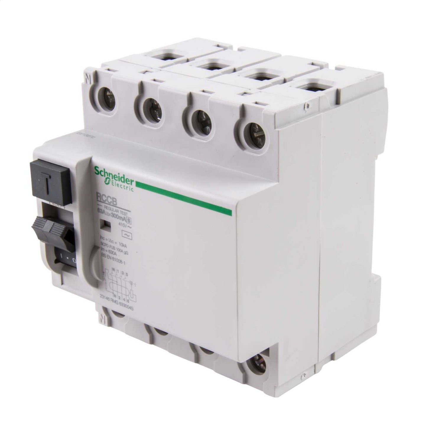 Schneider Acti9 63A 4 Pole 300mA Type AC Time Delay RCD