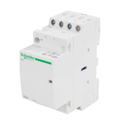 Schneider Acti9 25A 230V 3 Pole 3 NO Contactor