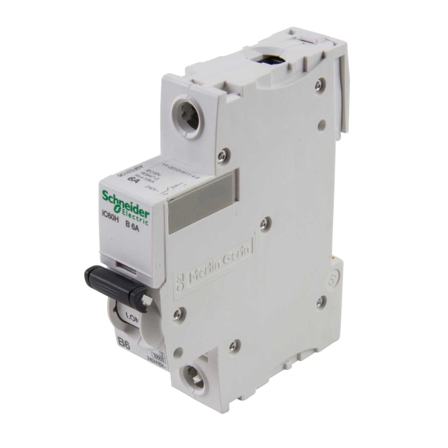 Schneider Acti9 6A Single Pole 15kA B Curve MCB