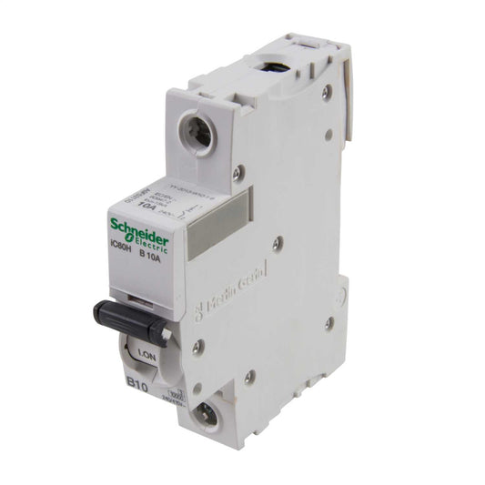 Schneider Acti9 10A Single Pole 15kA B Curve MCB