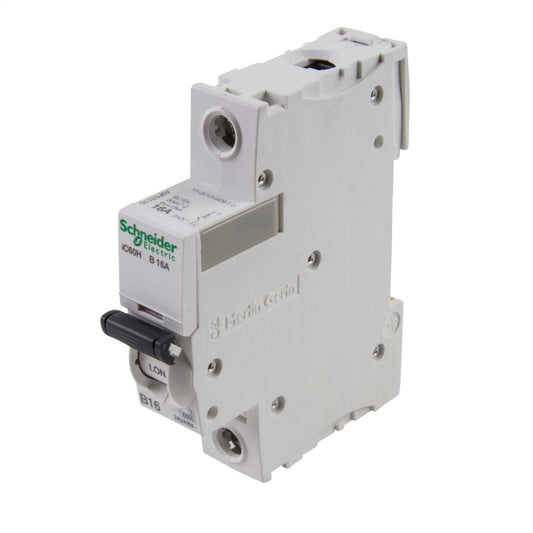 Schneider Acti9 16A Single Pole 15kA B Curve MCB