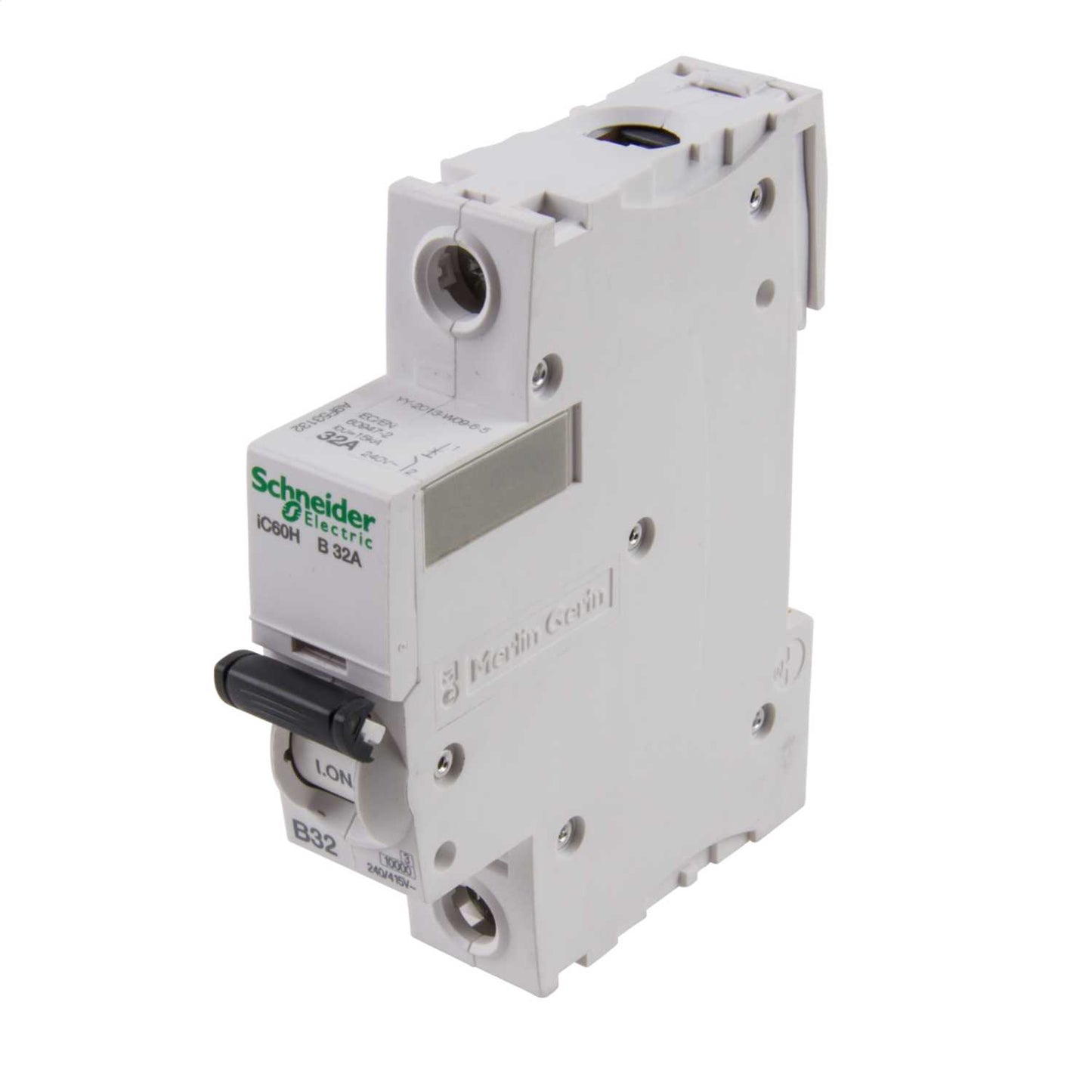 Schneider Acti9 32A Single Pole 15kA B Curve MCB