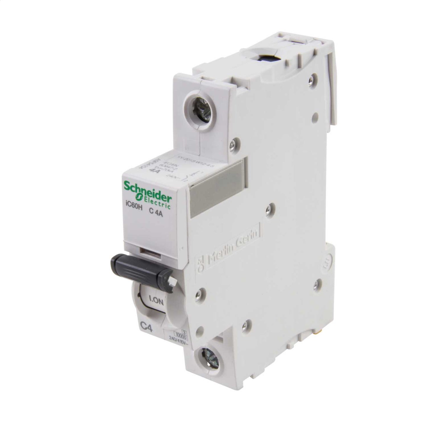 Schneider Acti9 4A Single Pole 10kA C Curve MCB