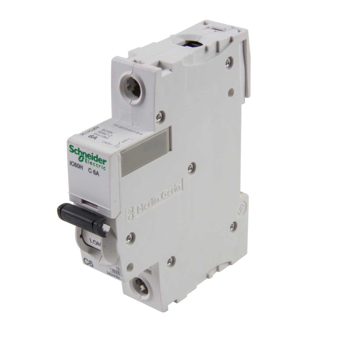 Schneider Acti9 6A Single Pole 10kA C Curve MCB