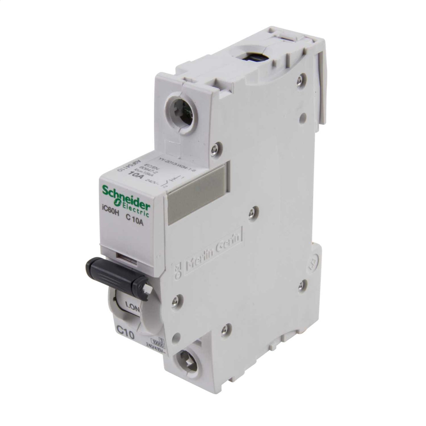 Schneider Acti9 10A Single Pole 10kA C Curve MCB