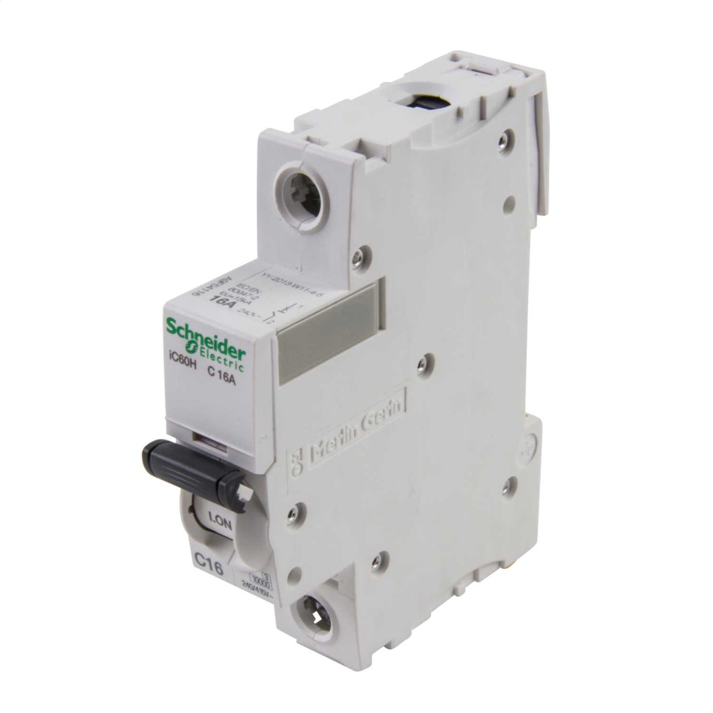Schneider Acti9 16A Single Pole 10kA C Curve MCB