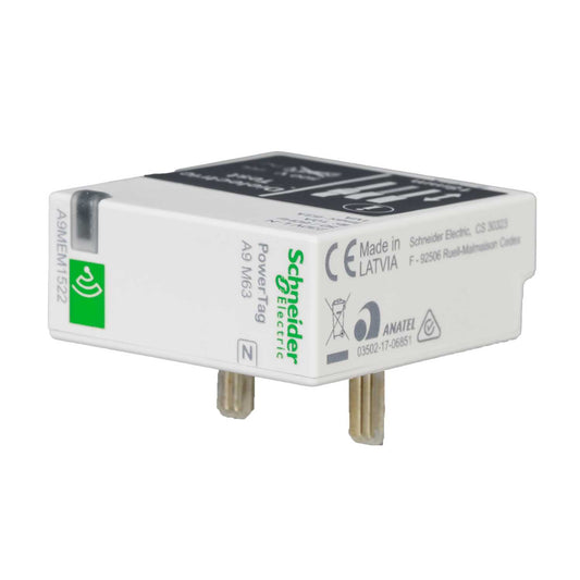 Schneider PowerTag 63A Single Pole and Neutral Bottom Position Monoconnect PowerTag Energy Sensor