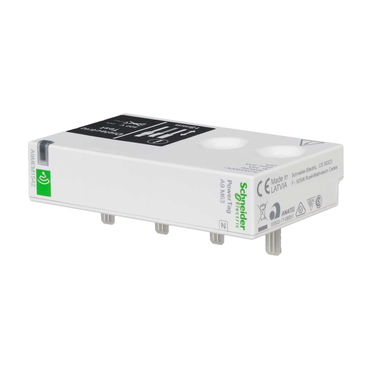 Schneider PowerTag 63A Triple Pole and Neutral Bottom Position Monoconnect PowerTag Energy Sensor