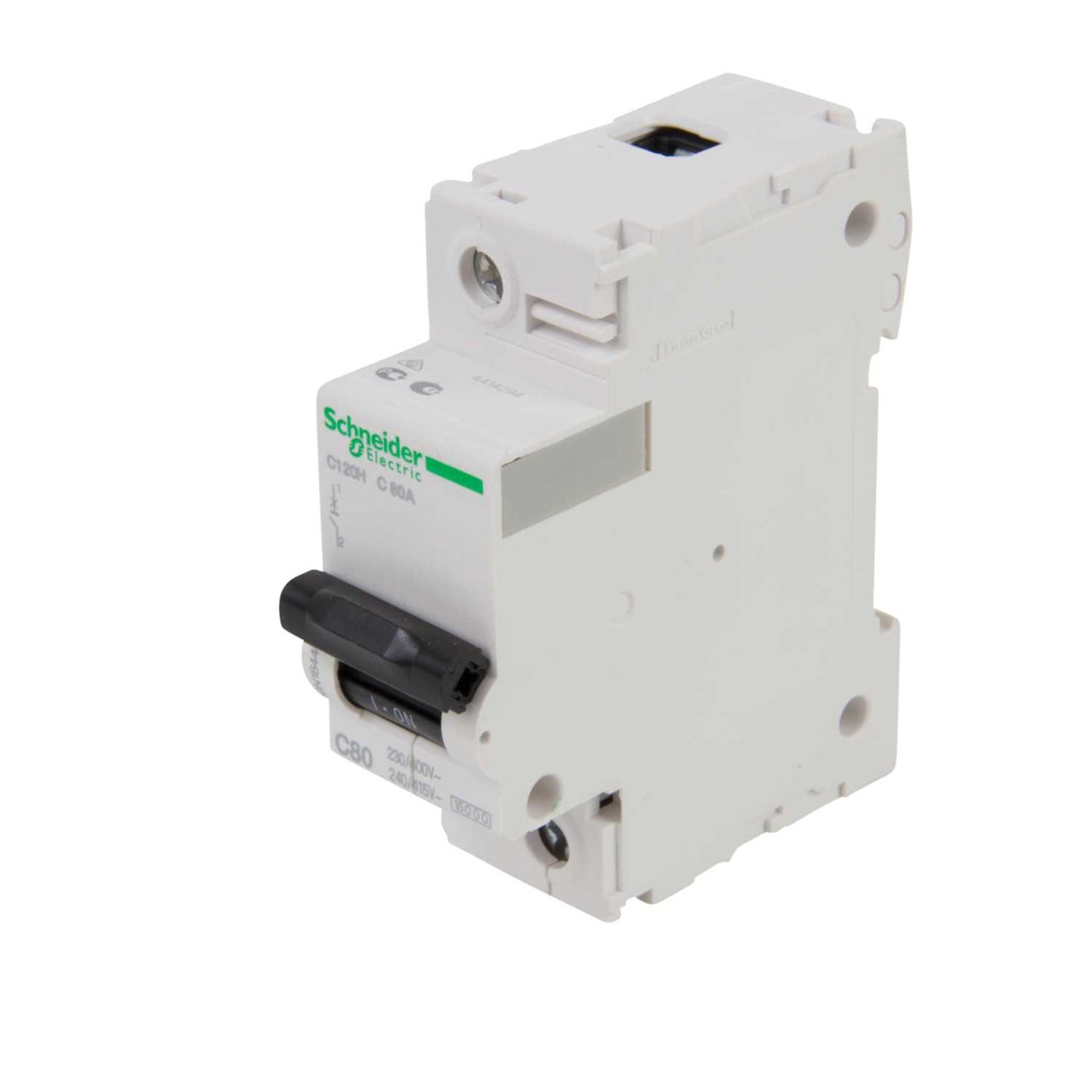 Schneider Acti9 80A Single Pole 15kA C Curve MCB