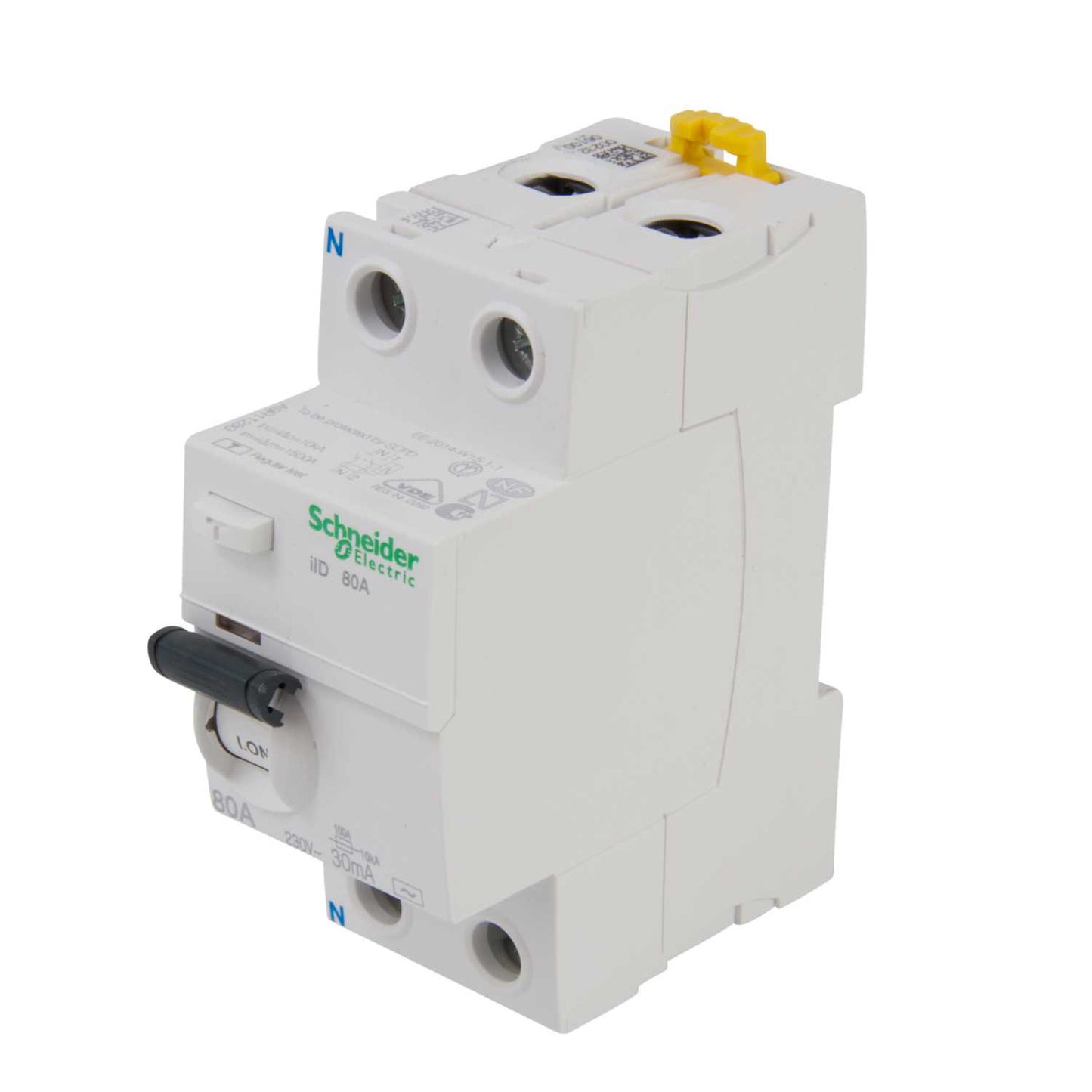 Schneider Acti9 80A 2 Pole 30mA Type AC RCD