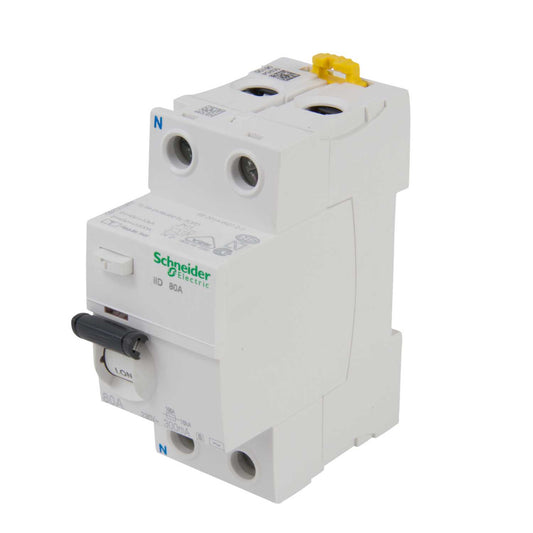 Schneider Acti9 80A 2 Pole 300mA Type AC Time Delay RCD