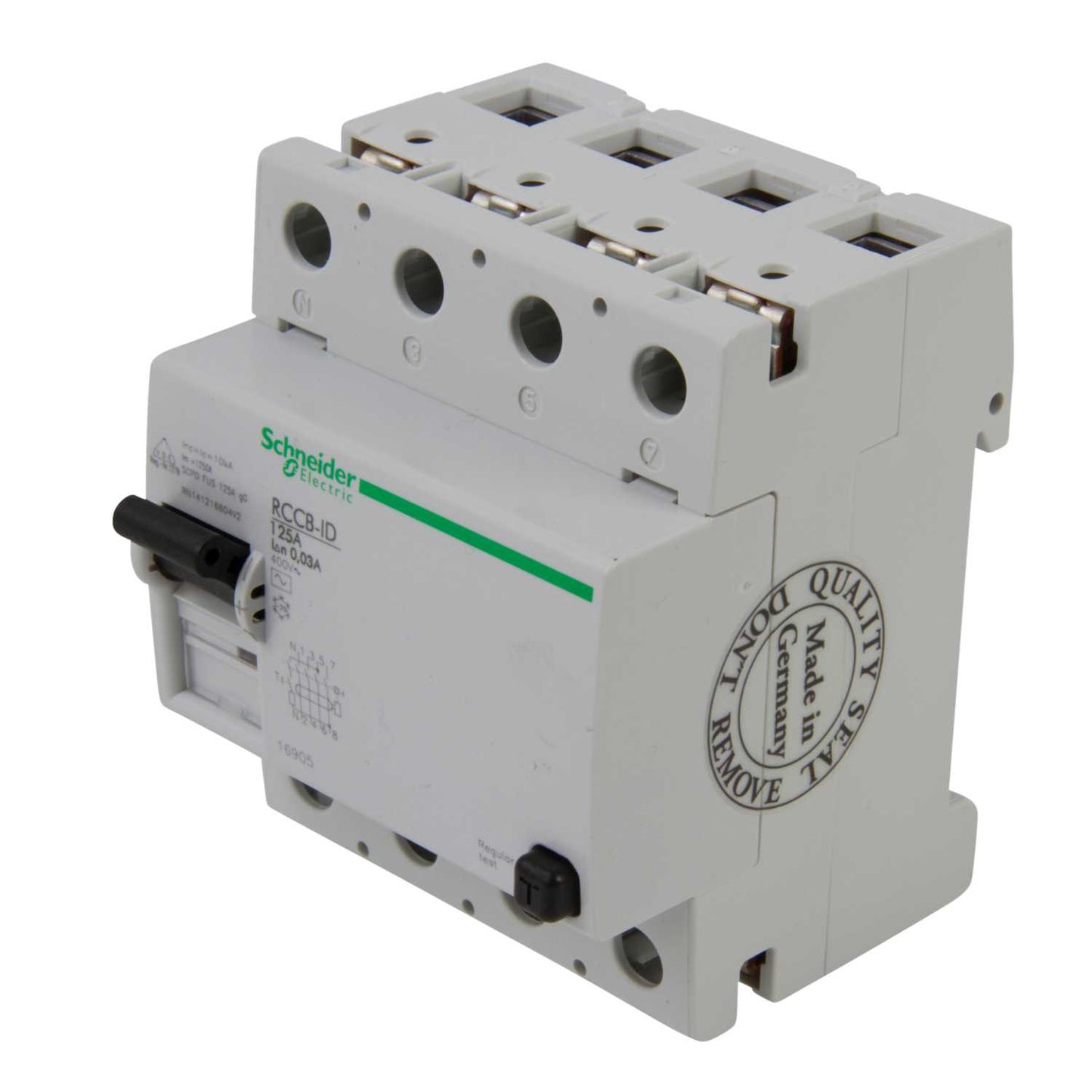 Schneider Acti9 100A 4 Pole 300mA Type AC Time Delay RCD
