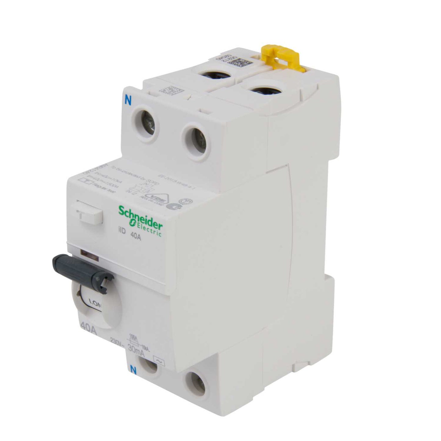Schneider Acti9 40A 2 Pole 30mA Type AC RCD