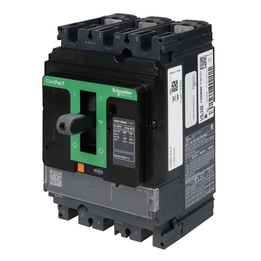 Schneider Merlin Powerpact4 160A TP ComPacT Switch Disconnector NSX160NA