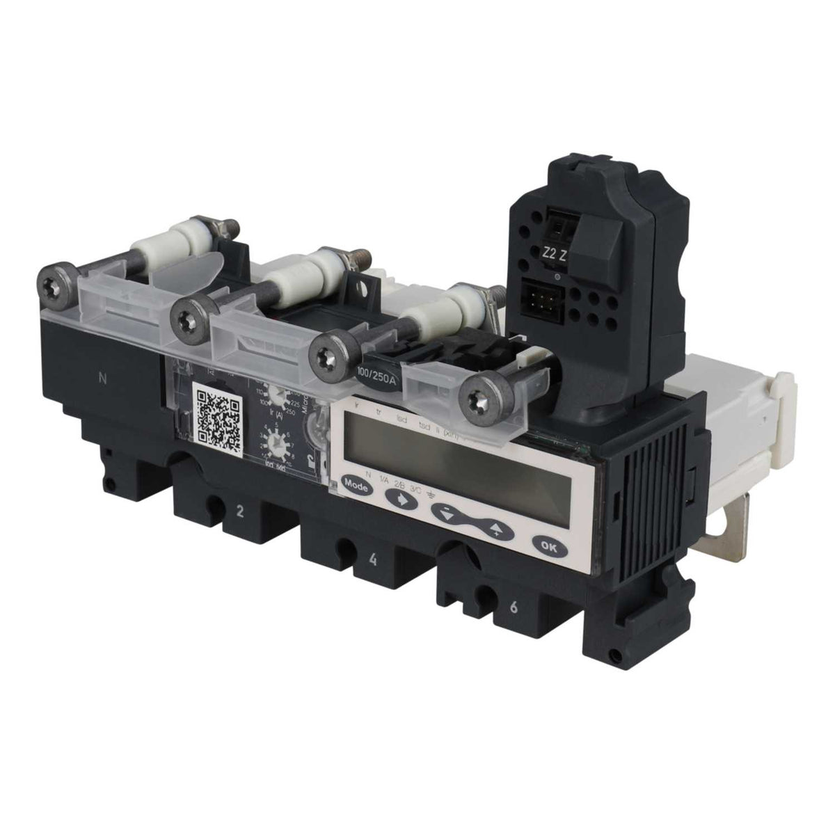 Schneider Merlin Powerpact4 MicroLogic 5.2 E 250A 4 Pole Electronic Trip Unit for Compact NSX 250 Mccb