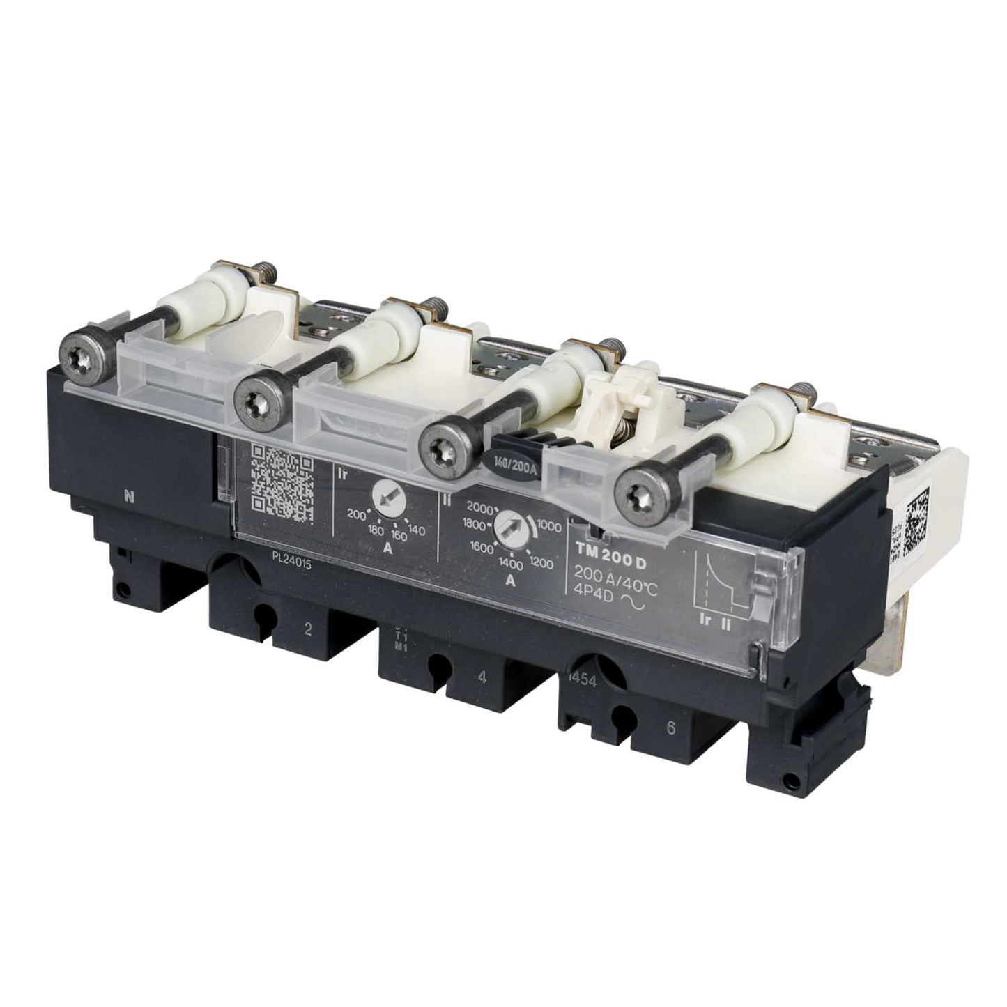 Schneider Merlin Powerpact4 TM200D 200A Four Pole Trip Unit for Compact NSX 250 MCCBs