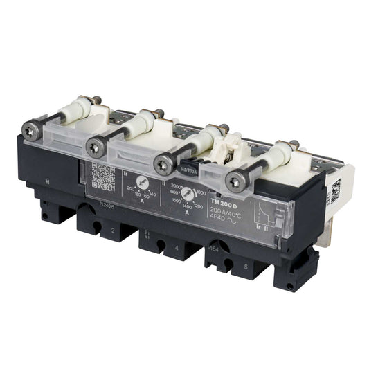 Schneider Merlin Powerpact4 TM200D 200A Four Pole Trip Unit for Compact NSX 250 MCCBs