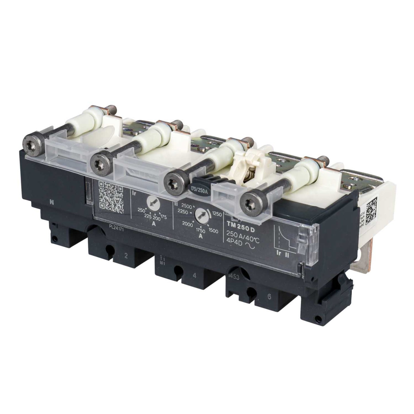 Schneider Merlin Powerpact4 TM250D 250A Four Pole Trip Unit for Compact NSX 250 MCCBs