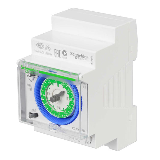 Schneider 16A 24 Hour IH Mechanical Time Switch White