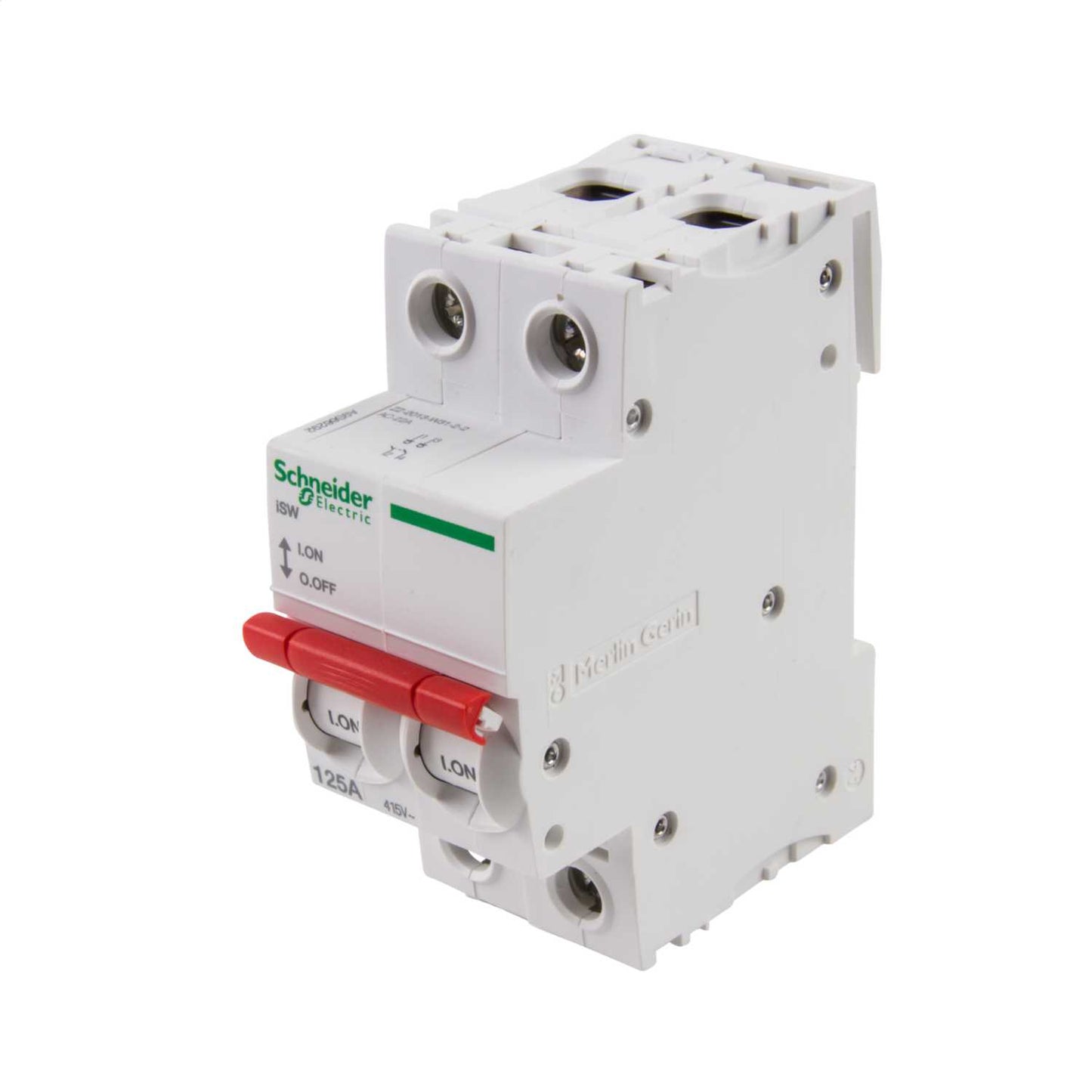 Schneider Merlin Acti9 Isobar 125A Double Pole Switch Disconnector Isolator