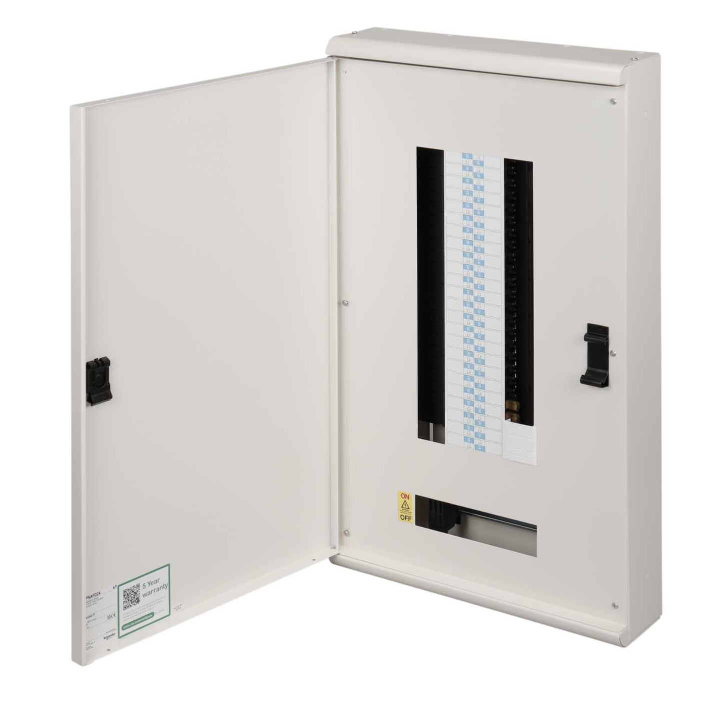 Schneider Merlin Acti9 Isobar P 24 x Afdd Way 250A TP+N Type B Metalclad Distribution Board without Incomer