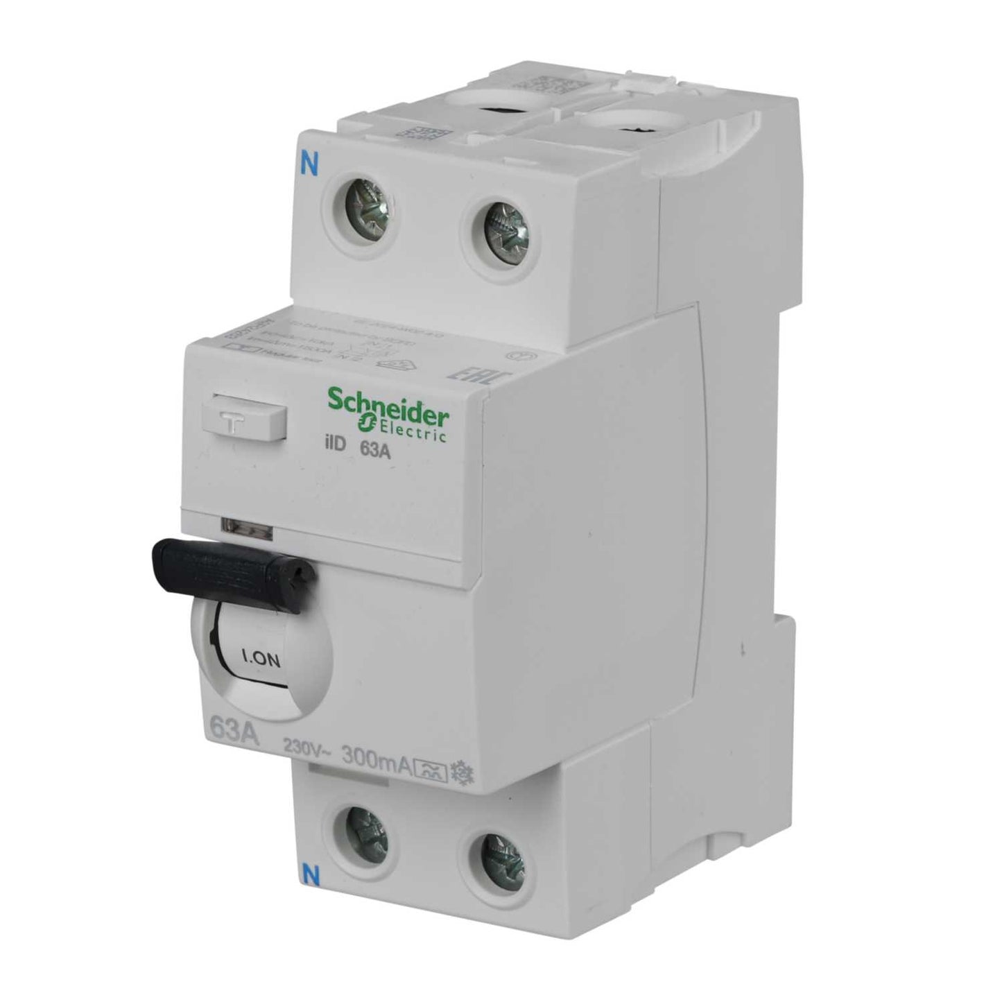 Schneider Acti9 63A 2 Pole 300mA Type A RCD