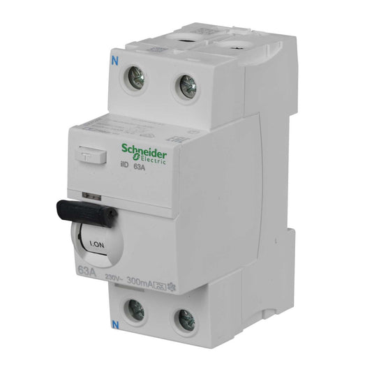 Schneider Acti9 63A 2 Pole 300mA Type A RCD